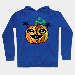 Pumpkin Halloween Funny Doodles Hoodie